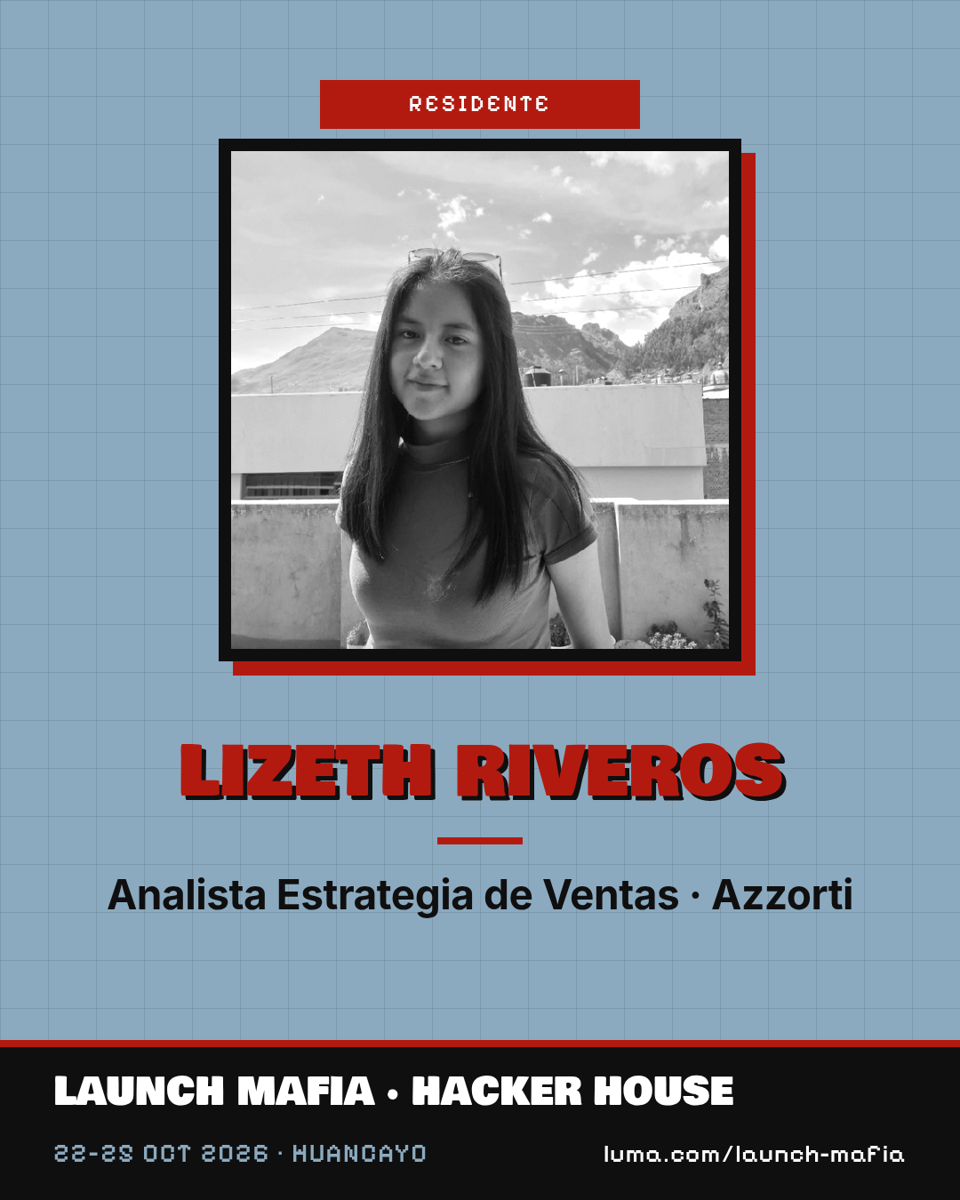 Retrato de Lizeth Riveros