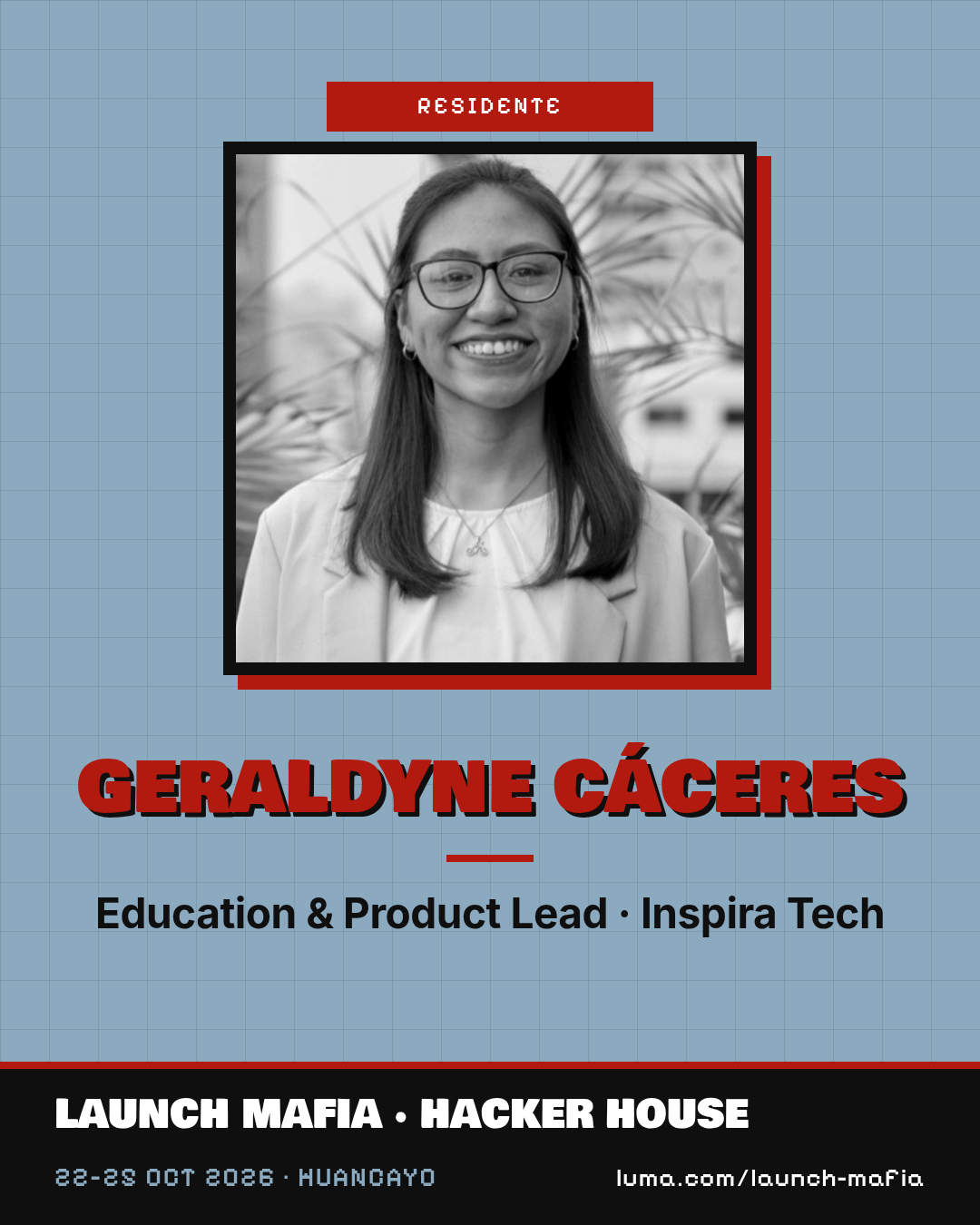 Retrato de Geraldyne Cáceres