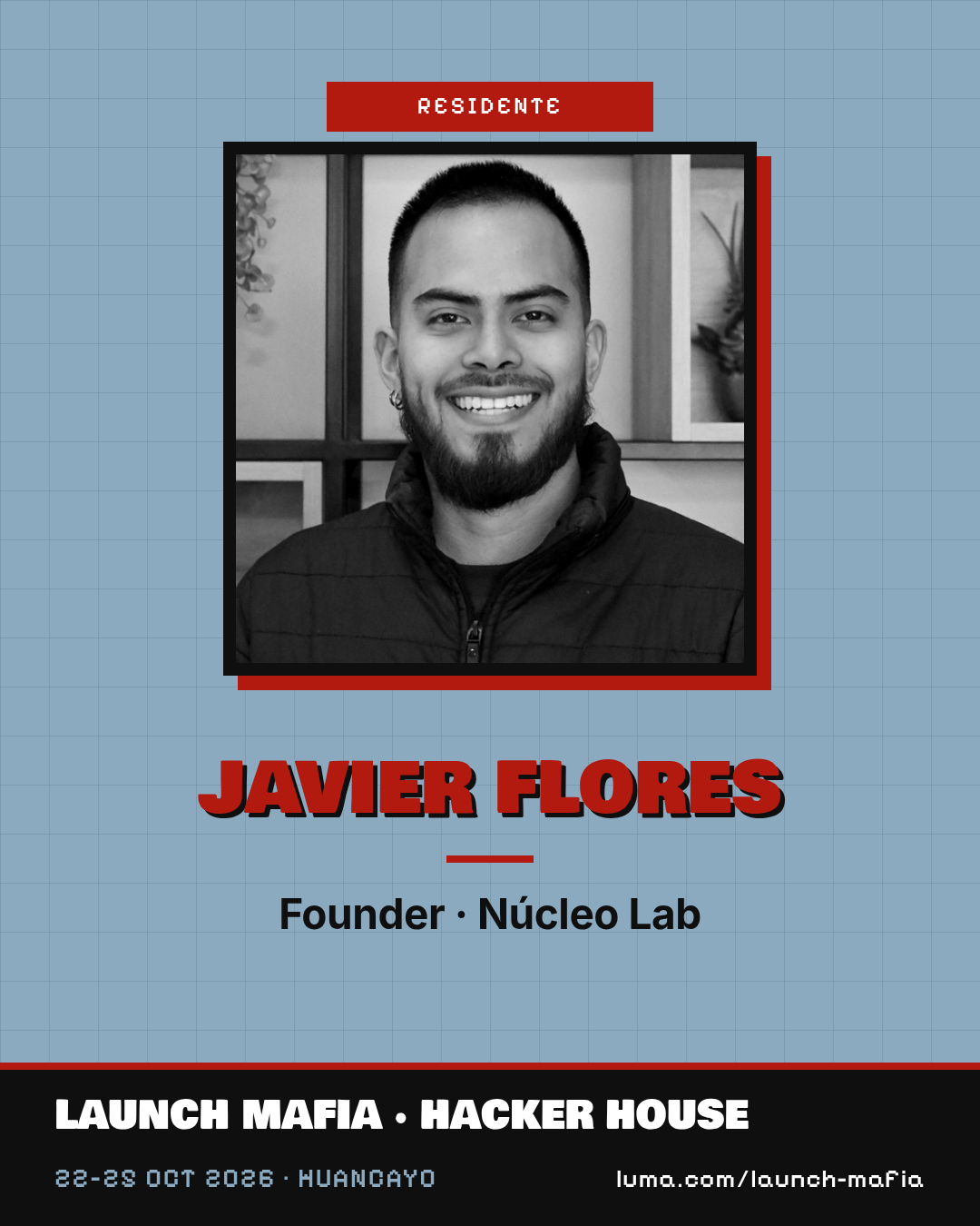 Retrato de Javier Flores